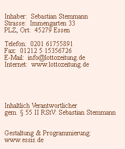 Anschrift, Telefon, Fax, E-Mail, Internet, Umsatzsteuer-Identifikationsnummer, Inhaltlich Verantwortlicher